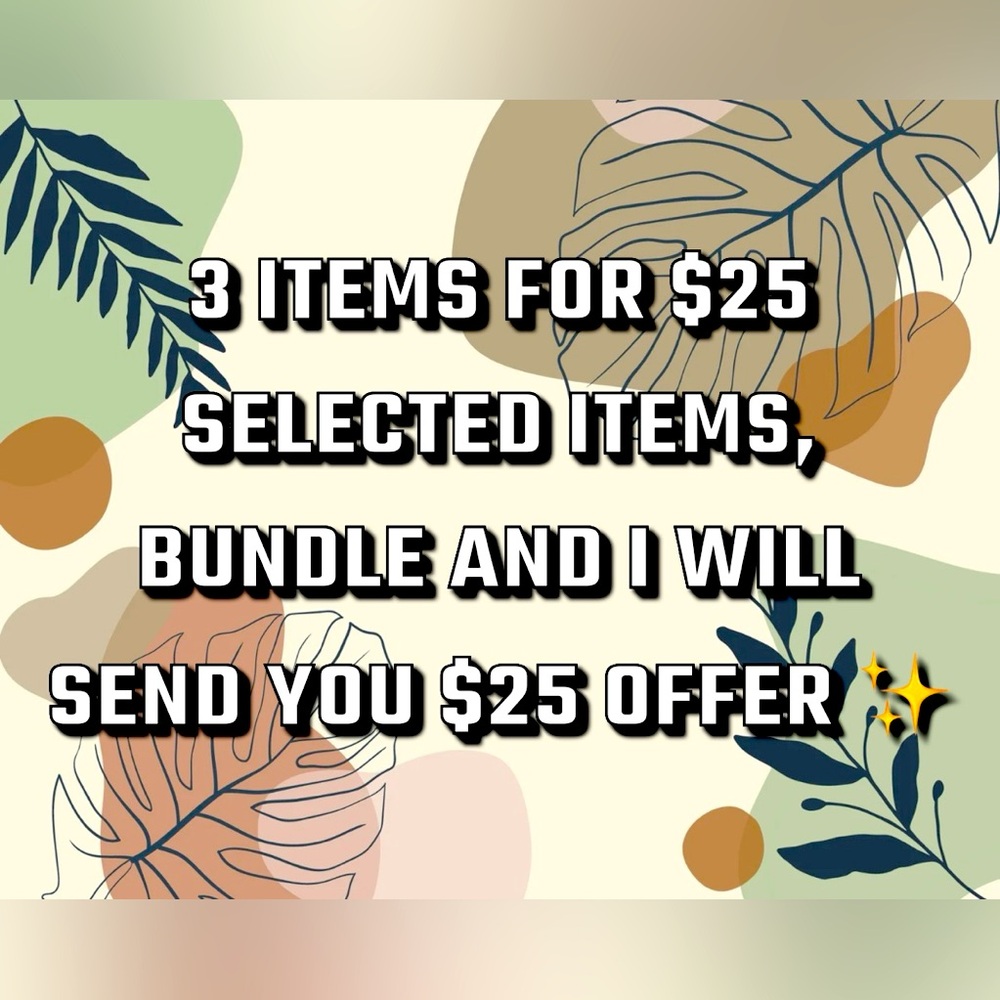 (3x$25)